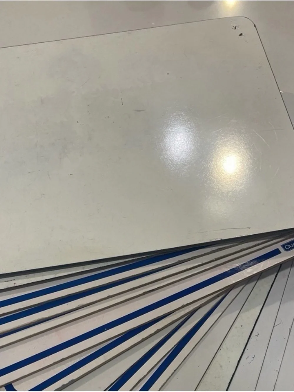 Students White Dry Erase Board - Set of 7